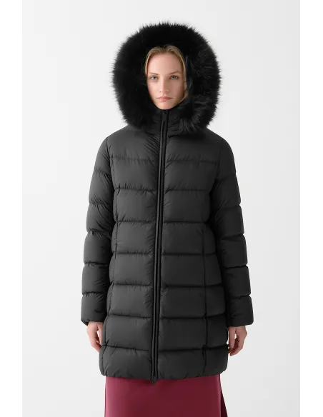Colmar \ Piumino Lungo Donna Nero Prezzo 489,00
