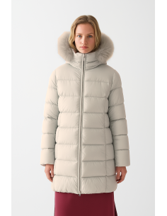 Colmar \ Piumino Lungo Donna Crema Prezzo 489,00