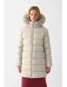 Colmar \ Piumino Lungo Donna Crema Prezzo 489,00
