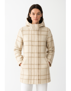 Colmar \ Cappotto Donna Medio In Panno Di Lana Tartan Prezzo 419,00