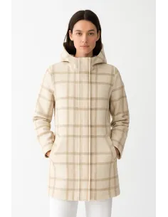 Colmar \ Cappotto Donna Medio In Panno Di Lana Tartan Prezzo 419,00