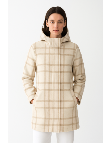 Colmar \ Cappotto Donna Medio In Panno Di Lana Tartan Prezzo 419,00