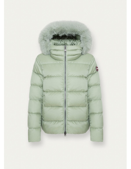 Colmar /// Piumino Corto Donna Verde Acido Prezzo 549,00