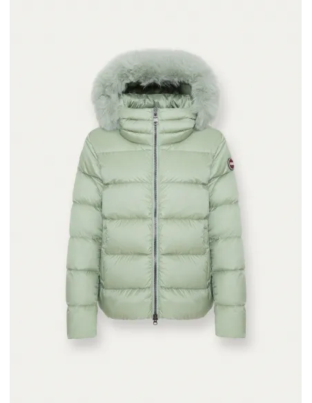 Colmar /// Piumino Corto Donna Verde Acido Prezzo 549,00