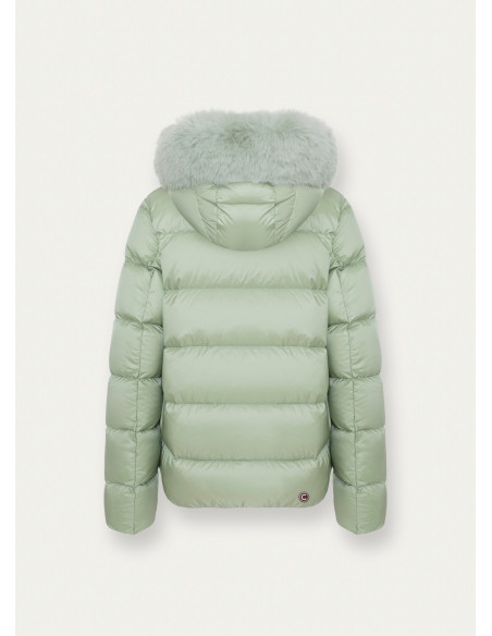 Colmar /// Piumino Corto Donna Verde Acido Prezzo 549,00
