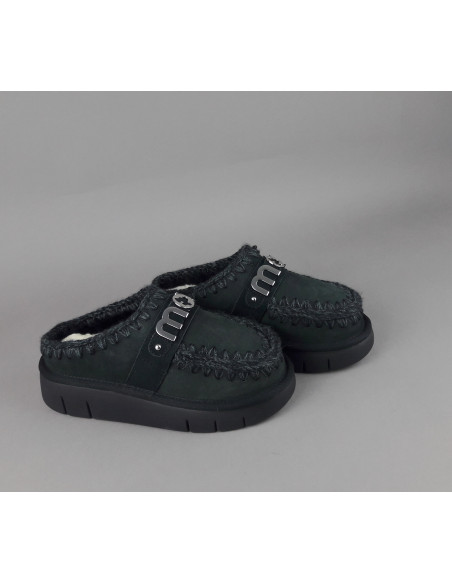 Mou \ Slipper Eskimo Bounce Donna Montone Nero Prezzo 229,00