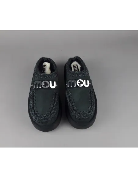 Mou \ Slipper Eskimo Bounce Donna Montone Nero Prezzo 229,00