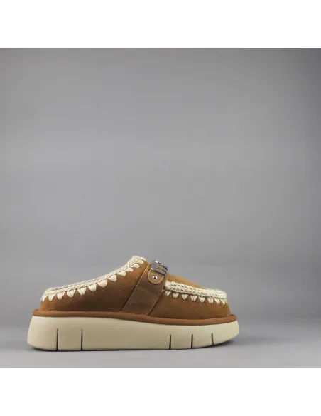 Mou \ Slipper Eskimo Bounce Donna Montone Marrone Chiaro Prezzo 229,00