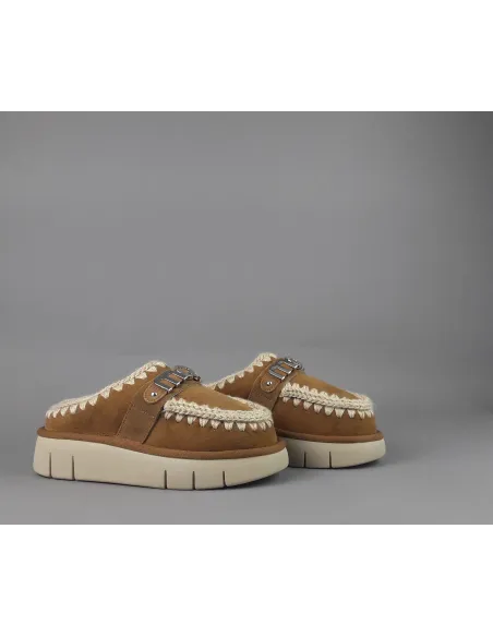 Mou \ Slipper Eskimo Bounce Donna Montone Marrone Chiaro Prezzo 229,00