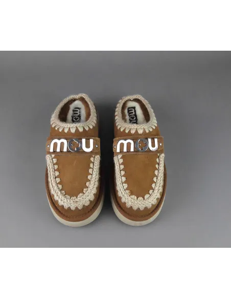 Mou \ Slipper Eskimo Bounce Donna Montone Marrone Chiaro Prezzo 229,00