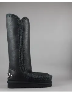 Mou \ Eskimo 40 Donna Montone Metal Cracked Nero Prezzo 389,00