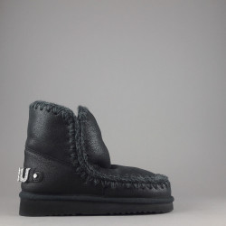 Mou \ Eskimo 18 Donna Montone Metal Cracked Nero Prezzo 269,00