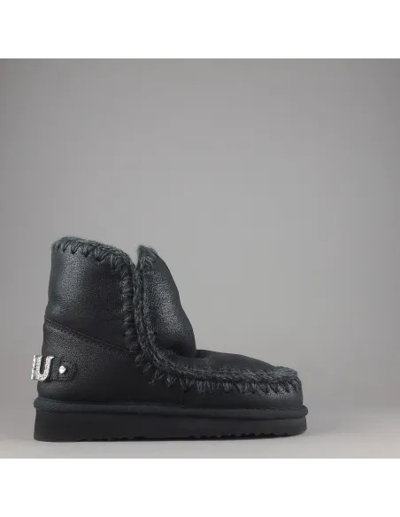 Mou \ Eskimo 18 Donna Montone Metal Cracked Nero Prezzo 269,00