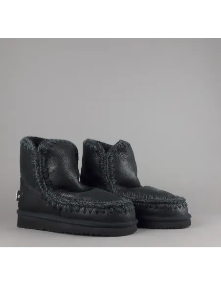 Mou \ Eskimo 18 Donna Montone Metal Cracked Nero Prezzo 269,00