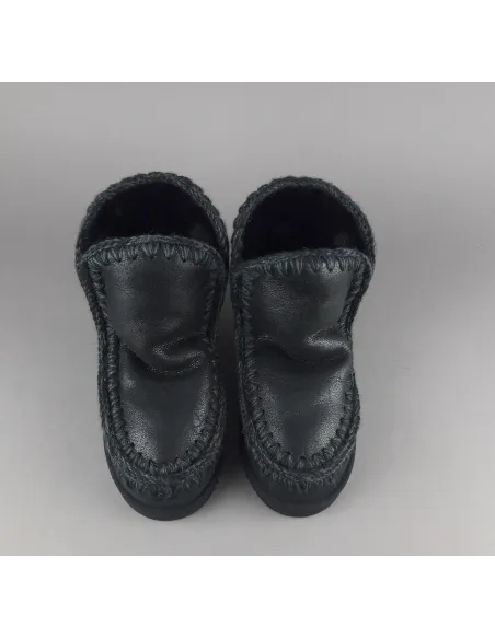 Mou \ Eskimo 18 Donna Montone Metal Cracked Nero Prezzo 269,00