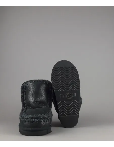 Mou \ Eskimo 18 Donna Montone Metal Cracked Nero Prezzo 269,00