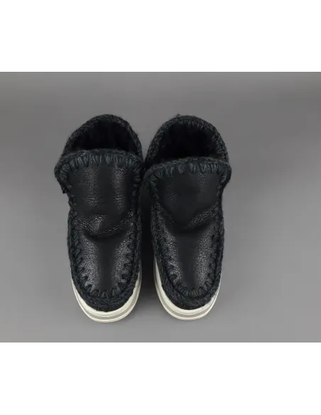 Mou \ Eskimo Trainer Donna Montone Metal Cracked Nero Prezzo 289,00