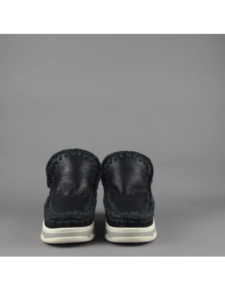 Mou \ Eskimo Trainer Donna Montone Metal Cracked Nero Prezzo 289,00