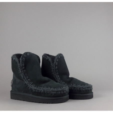 Mou \ Eskimo 18 Donna Montone Nero Logo Glitter Prezzo 229,00