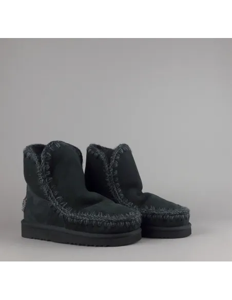 Mou \ Eskimo 18 Donna Montone Nero Logo Glitter Prezzo 229,00