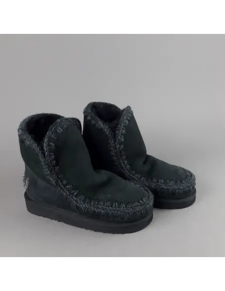 Mou \ Eskimo 18 Donna Montone Nero Logo Glitter Prezzo 229,00