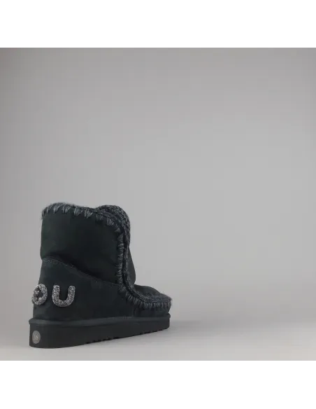 Mou \ Eskimo 18 Donna Montone Nero Logo Glitter Prezzo 229,00