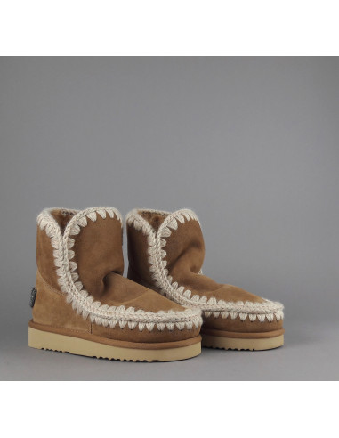 Mou \ Eskimo 18 Donna Montone Marrone Chiaro Logo Glitter Prezzo 229,00