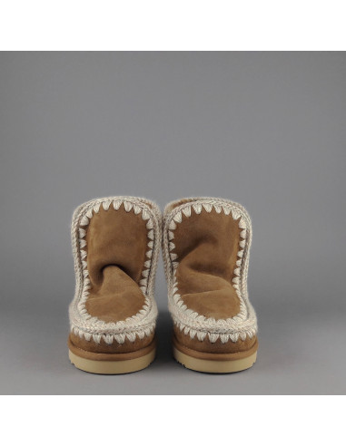 Mou \ Eskimo 18 Donna Montone Marrone Chiaro Logo Glitter Prezzo 229,00