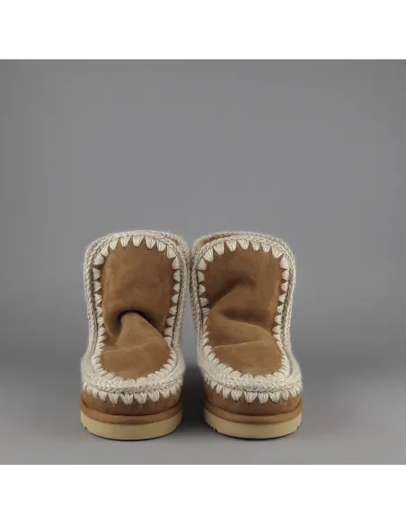 Mou \ Eskimo 18 Donna Montone Marrone Chiaro Logo Glitter Prezzo 229,00