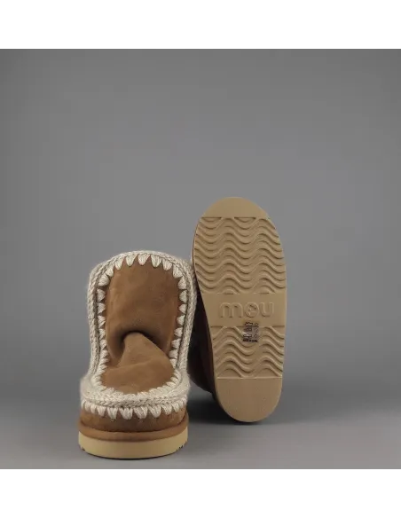 Mou \ Eskimo 18 Donna Montone Marrone Chiaro Logo Glitter Prezzo 229,00