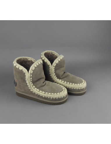 Mou \ Eskimo 18 Donna Montone Grigio Logo Glitter Prezzo 229,00