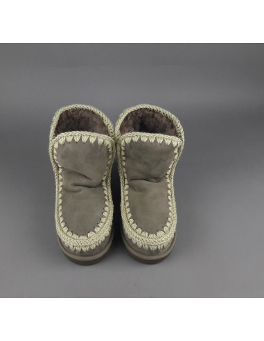Mou \ Eskimo 18 Donna Montone Grigio Logo Glitter Prezzo 229,00