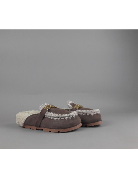 Mou \ Slipper Eskimo Donna Montone Marrone Scuro Prezzo 159,00