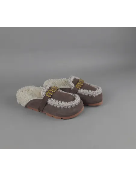 Mou \ Slipper Eskimo Donna Montone Marrone Scuro Prezzo 159,00