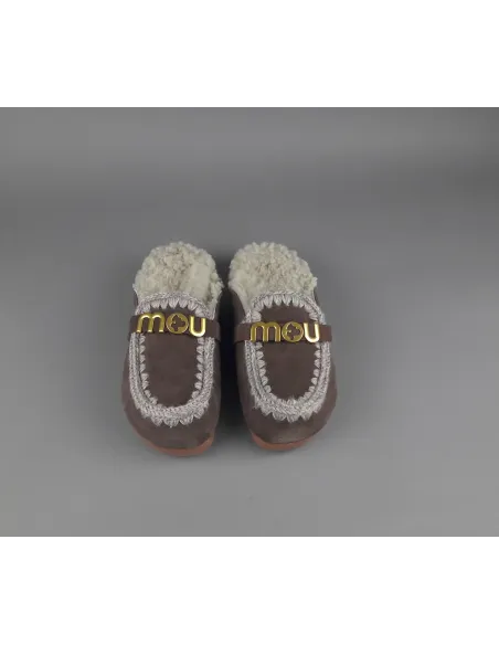 Mou \ Slipper Eskimo Donna Montone Marrone Scuro Prezzo 159,00