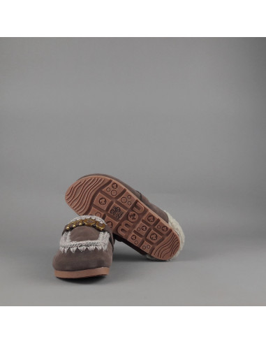 Mou \ Slipper Eskimo Donna Montone Marrone Scuro Prezzo 159,00