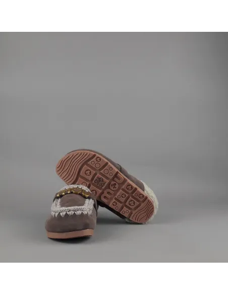 Mou \ Slipper Eskimo Donna Montone Marrone Scuro Prezzo 159,00