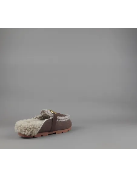 Mou \ Slipper Eskimo Donna Montone Marrone Scuro Prezzo 159,00