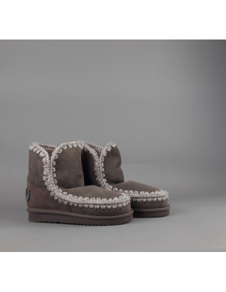 Mou \ Eskimo 18 Donna Montone Marrone Scuro Logo Glitter Prezzo 229,00