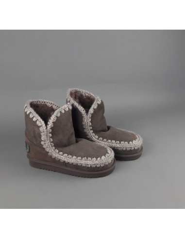 Mou \ Eskimo 18 Donna Montone Marrone Scuro Logo Glitter Prezzo 229,00