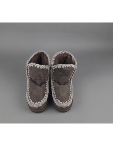 Mou \ Eskimo 18 Donna Montone Marrone Scuro Logo Glitter Prezzo 229,00