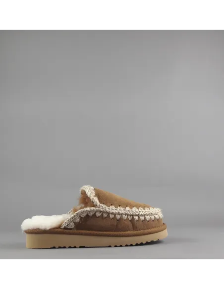 Mou \ Slipper Eskimo Donna Montone Marrone Chiaro Prezzo 119,00