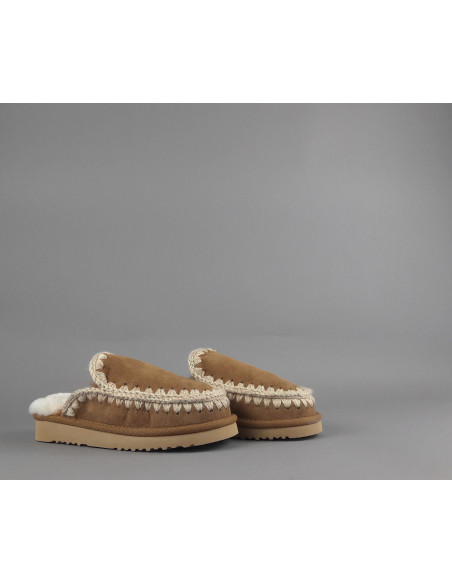 Mou \ Slipper Eskimo Donna Montone Marrone Chiaro Prezzo 119,00