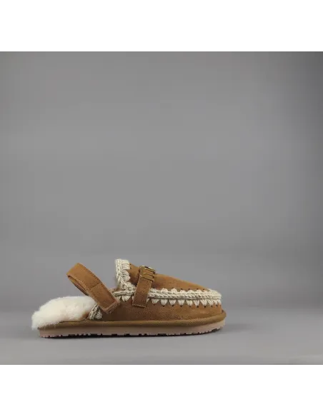 Mou \ Slipper Eskimo Donna Montone Marrone Chiaro Prezzo 119,00