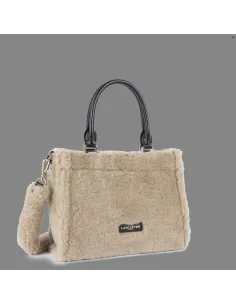 Lancaster Paris \ Borsa A Mano Donna Eco Fur Avorio Prezzo 129,00