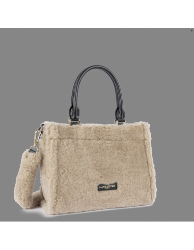 Lancaster Paris \ Borsa A Mano Donna Eco Fur Avorio Prezzo 129,00