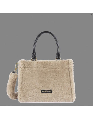 Lancaster Paris \ Borsa A Mano Donna Eco Fur Avorio Prezzo 129,00