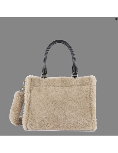 Lancaster Paris \ Borsa A Mano Donna Eco Fur Avorio Prezzo 129,00
