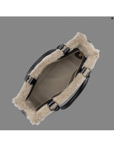 Lancaster Paris \ Borsa A Mano Donna Eco Fur Avorio Prezzo 129,00