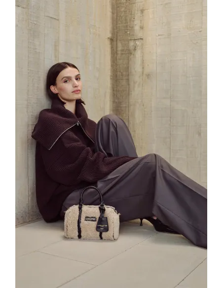 Lancaster Paris \ Borsa A Mano Piccola Donna Eco Fur Avorio Prezzo 139,00